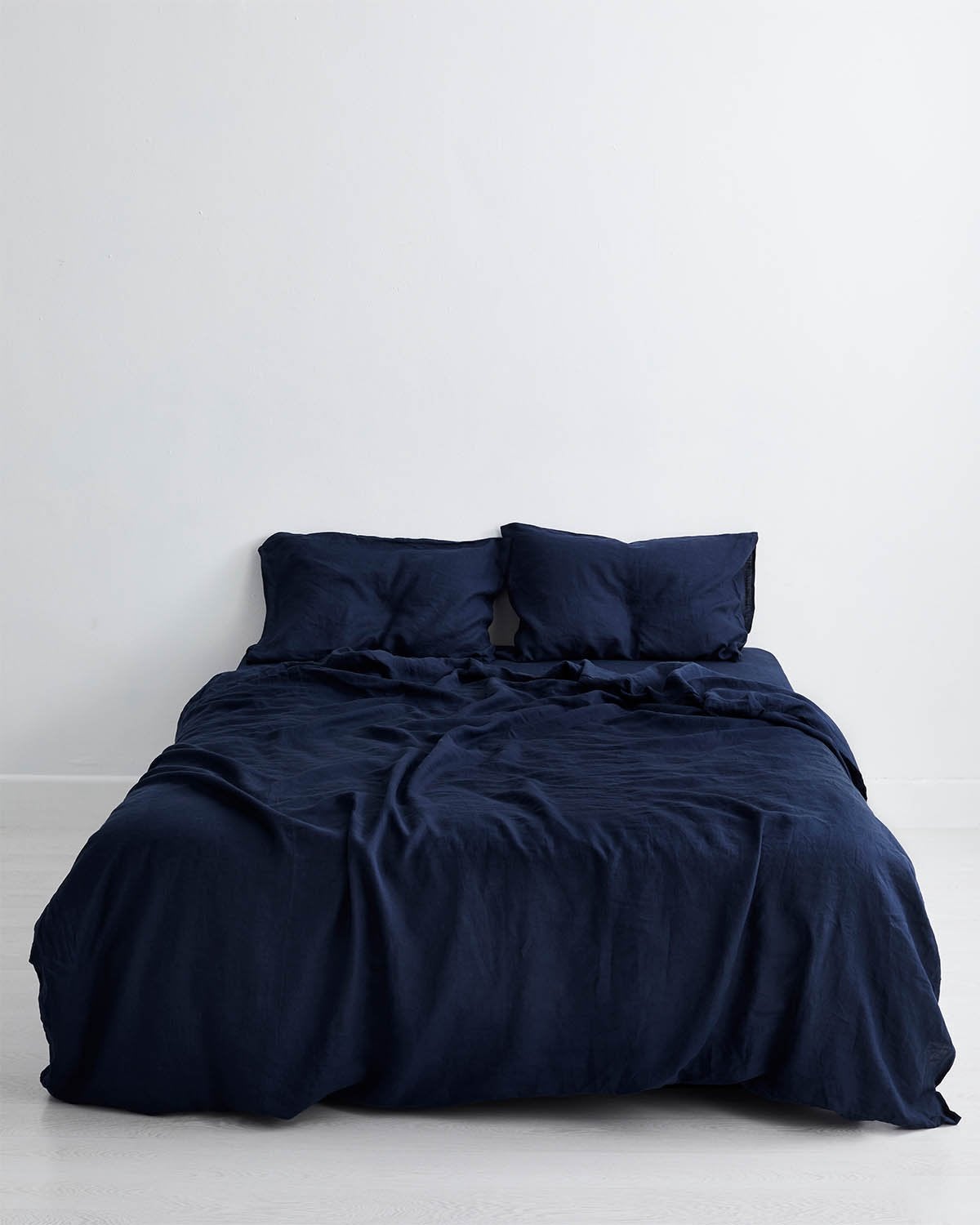 Ink 100% Flax Linen Bedding Set